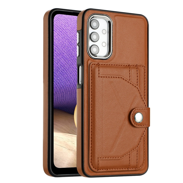 For Samsung Galaxy A23 4G/F23 5G/M23 5G Leather Case - Shockproof with Card Holder, Durable Design