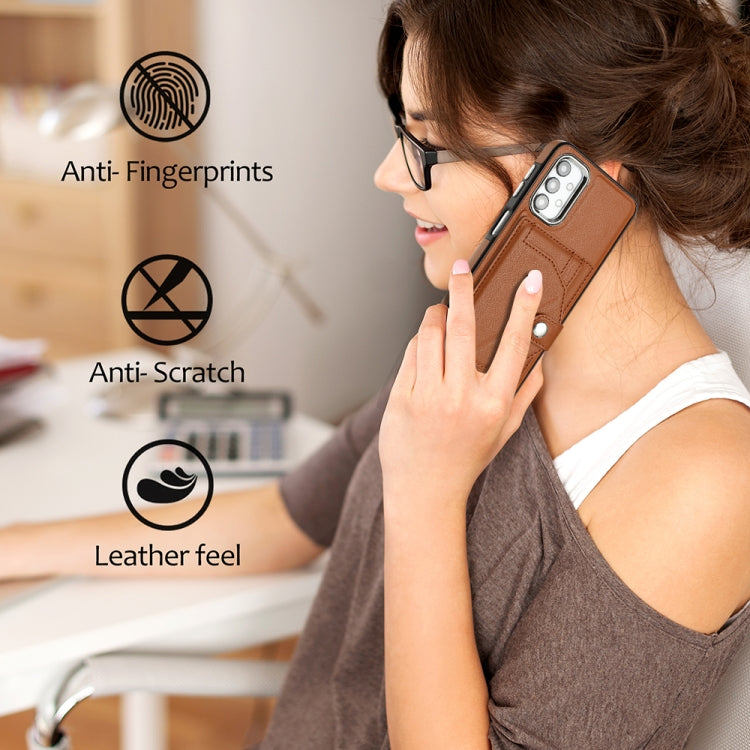 For Samsung Galaxy A23 4G/F23 5G/M23 5G Leather Case - Shockproof with Card Holder, Durable Design