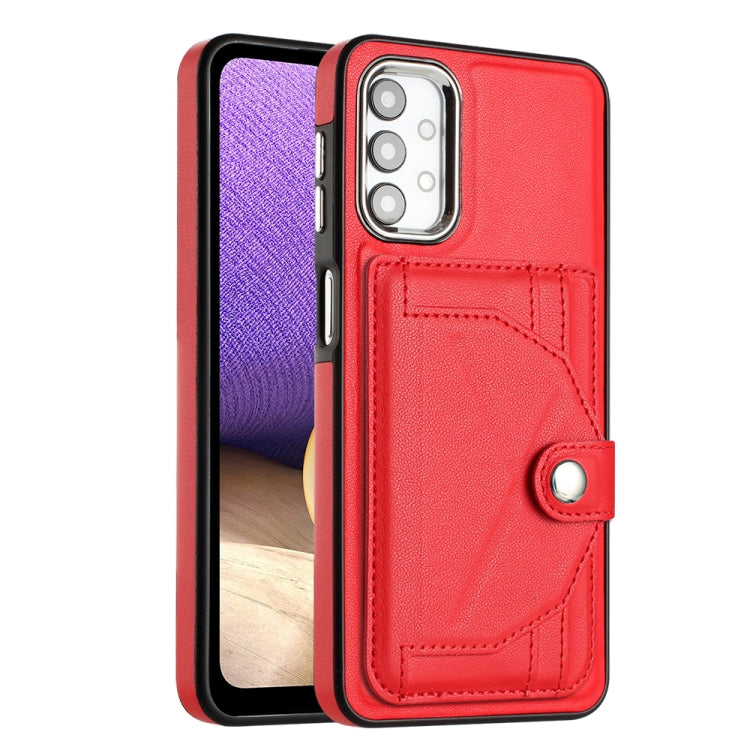 For Samsung Galaxy A23 4G/F23 5G/M23 5G Leather Case - Shockproof with Card Holder, Durable Design