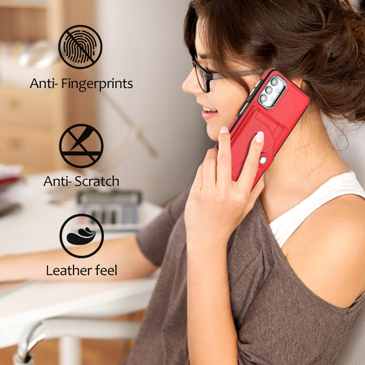 For Samsung Galaxy A23 4G/F23 5G/M23 5G Leather Case - Shockproof with Card Holder, Durable Design