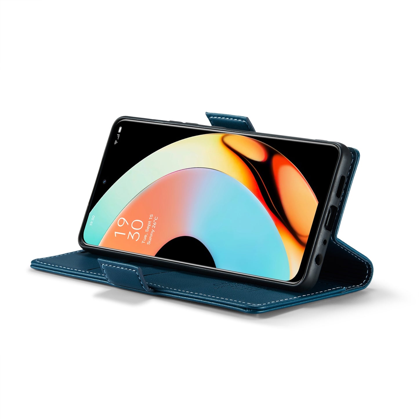 For Realme 10 Pro 5G Leather Case - RFID Anti-theft, Litchi Texture, Wallet & Stand Feature