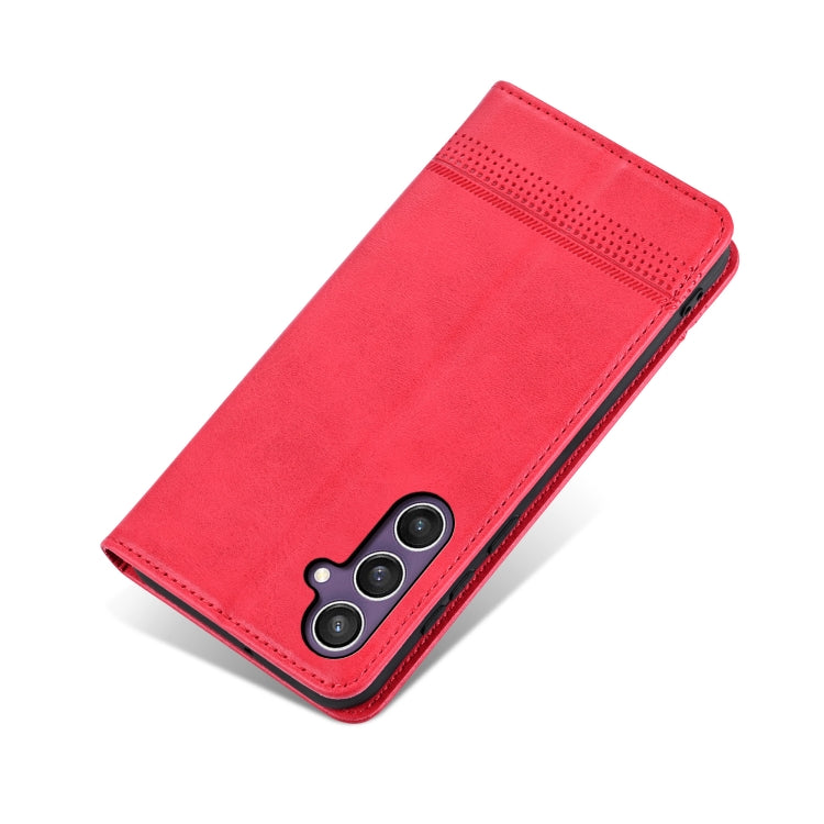 For Samsung Galaxy S24 5G Leather Wallet Case with Card Holder & Magnetic Closure