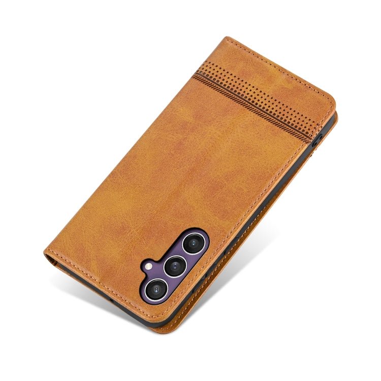 For Samsung Galaxy S24 5G Leather Wallet Case with Card Holder & Magnetic Closure
