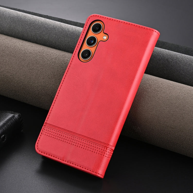 For Samsung Galaxy C55/M55 Leather Wallet Case with Card Holder & Magnetic Closure