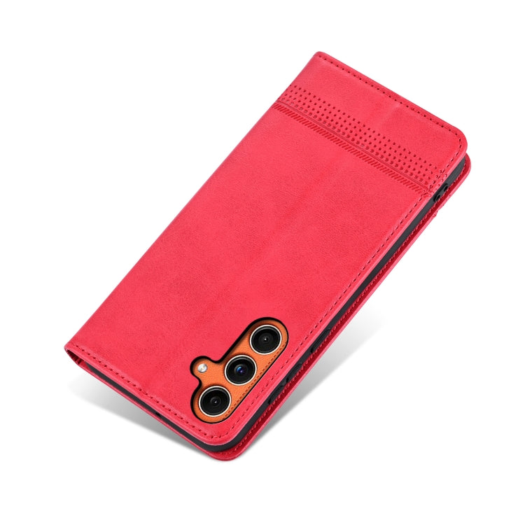 For Samsung Galaxy C55/M55 Leather Wallet Case with Card Holder & Magnetic Closure