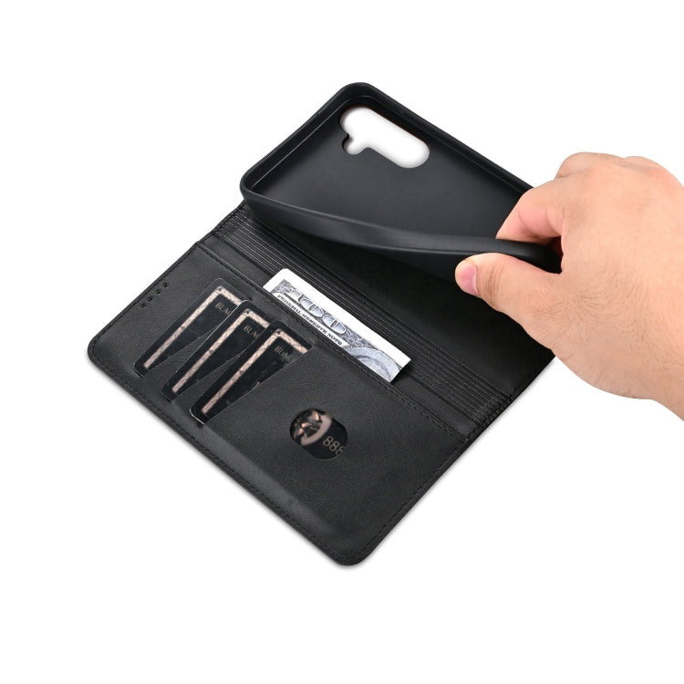 For Samsung Galaxy C55/M55 Leather Wallet Case with Card Holder & Magnetic Closure