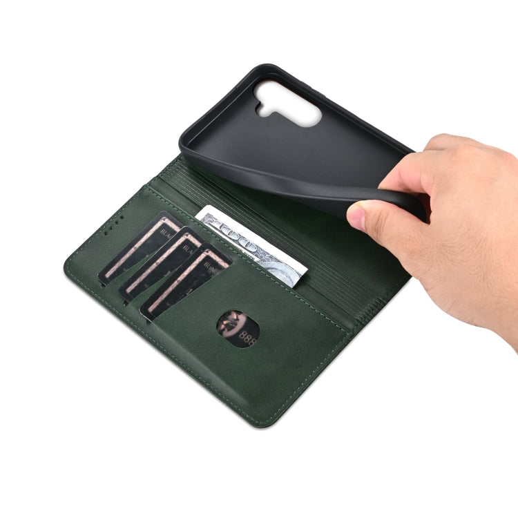 For Samsung Galaxy C55/M55 Leather Wallet Case with Card Holder & Magnetic Closure