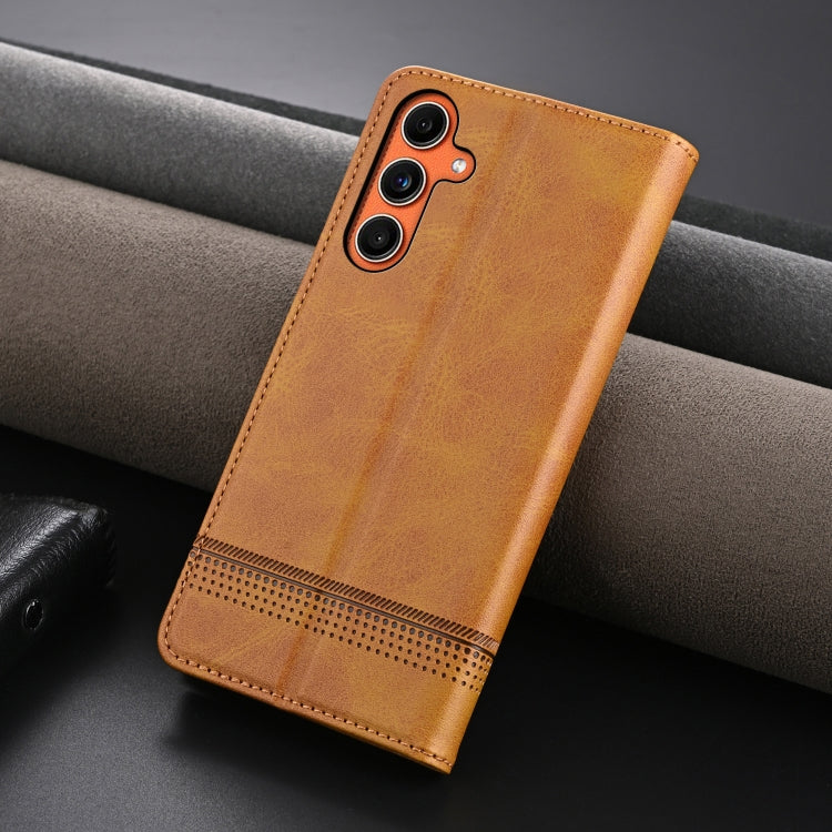 For Samsung Galaxy C55/M55 Leather Wallet Case with Card Holder & Magnetic Closure