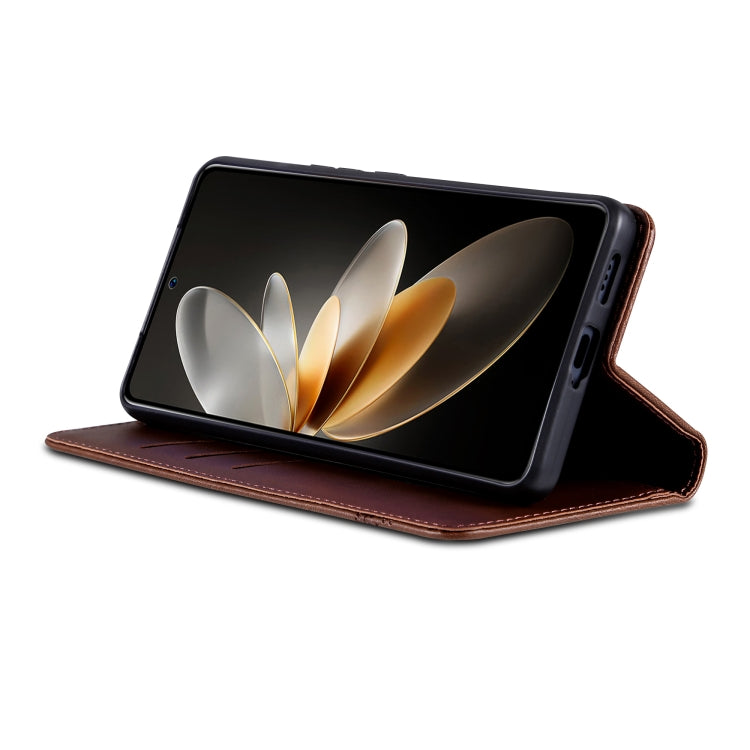 For Samsung Galaxy C55/M55 Leather Wallet Case with Card Holder & Magnetic Closure