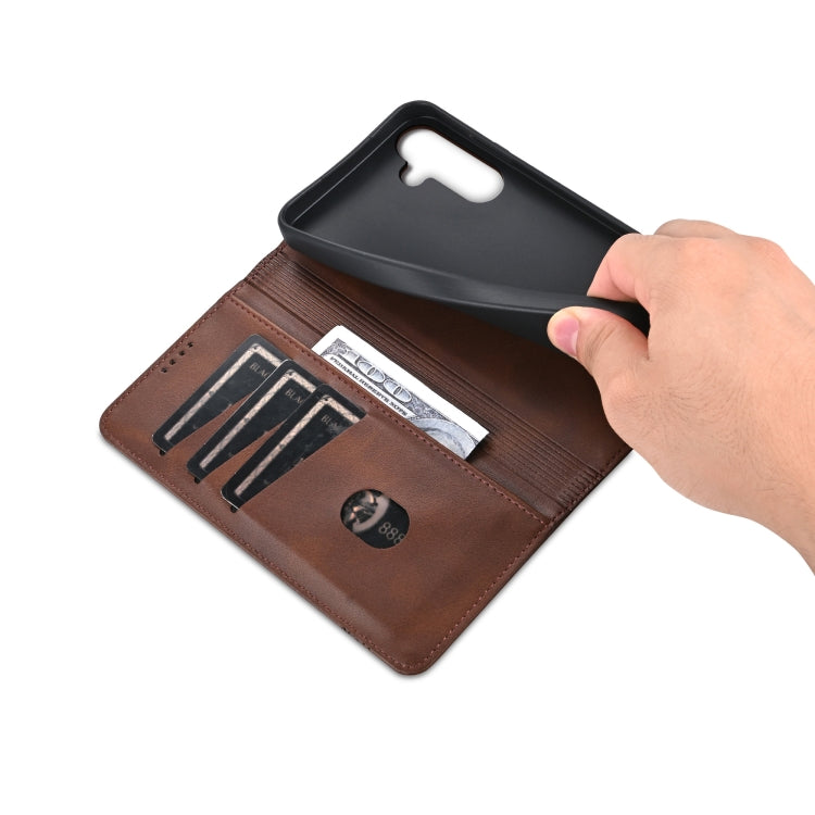 For Samsung Galaxy C55/M55 Leather Wallet Case with Card Holder & Magnetic Closure