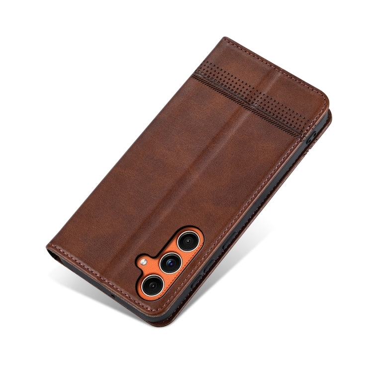 For Samsung Galaxy C55/M55 Leather Wallet Case with Card Holder & Magnetic Closure