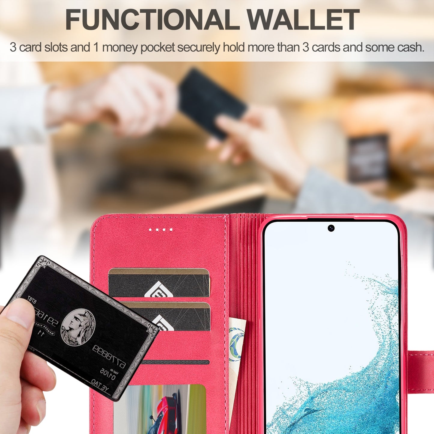 For Samsung Galaxy A05S Calf Texture Leather Case – Elegant & Durable Protection