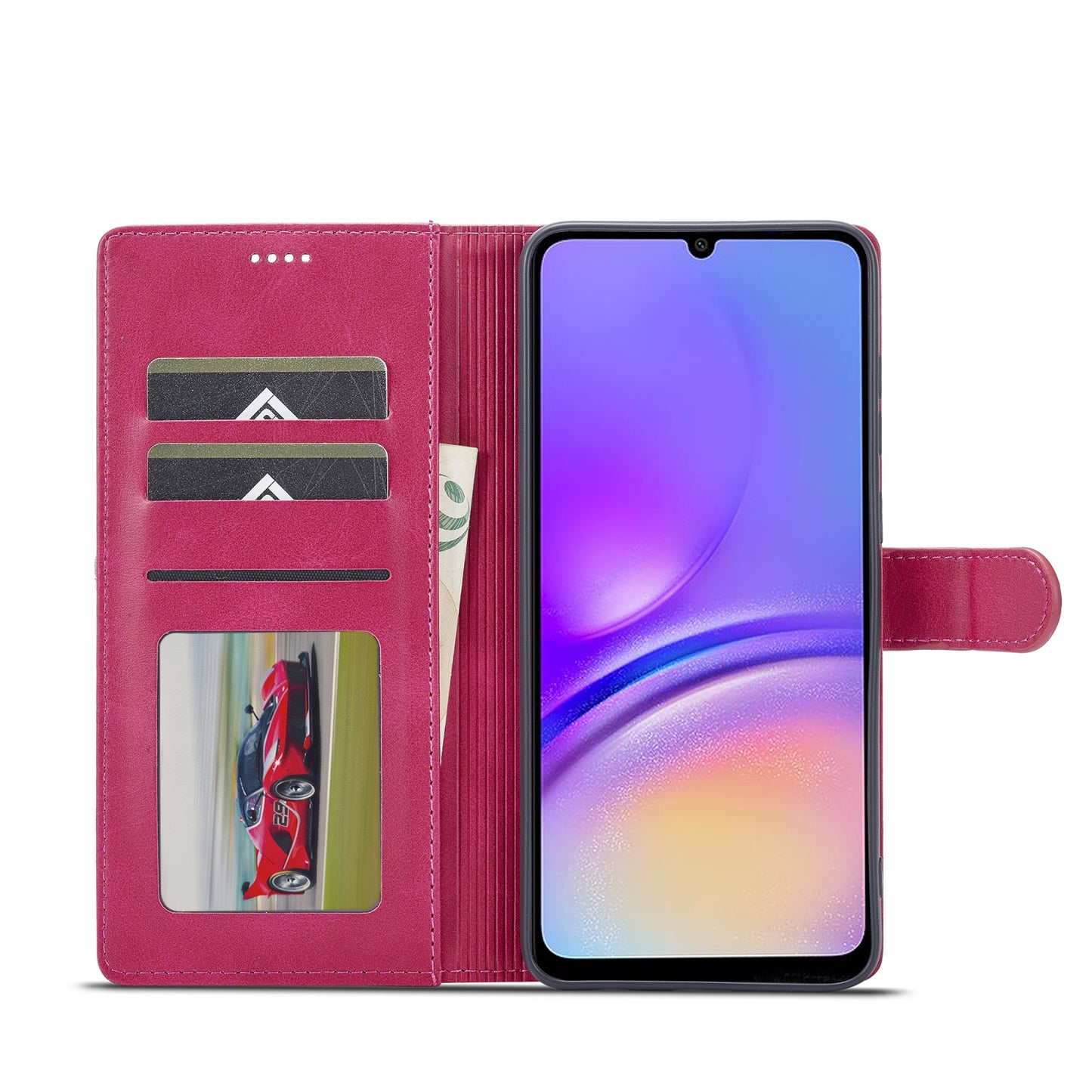 For Samsung Galaxy A05 Calf Texture Leather Case – Elegant & Durable Protection