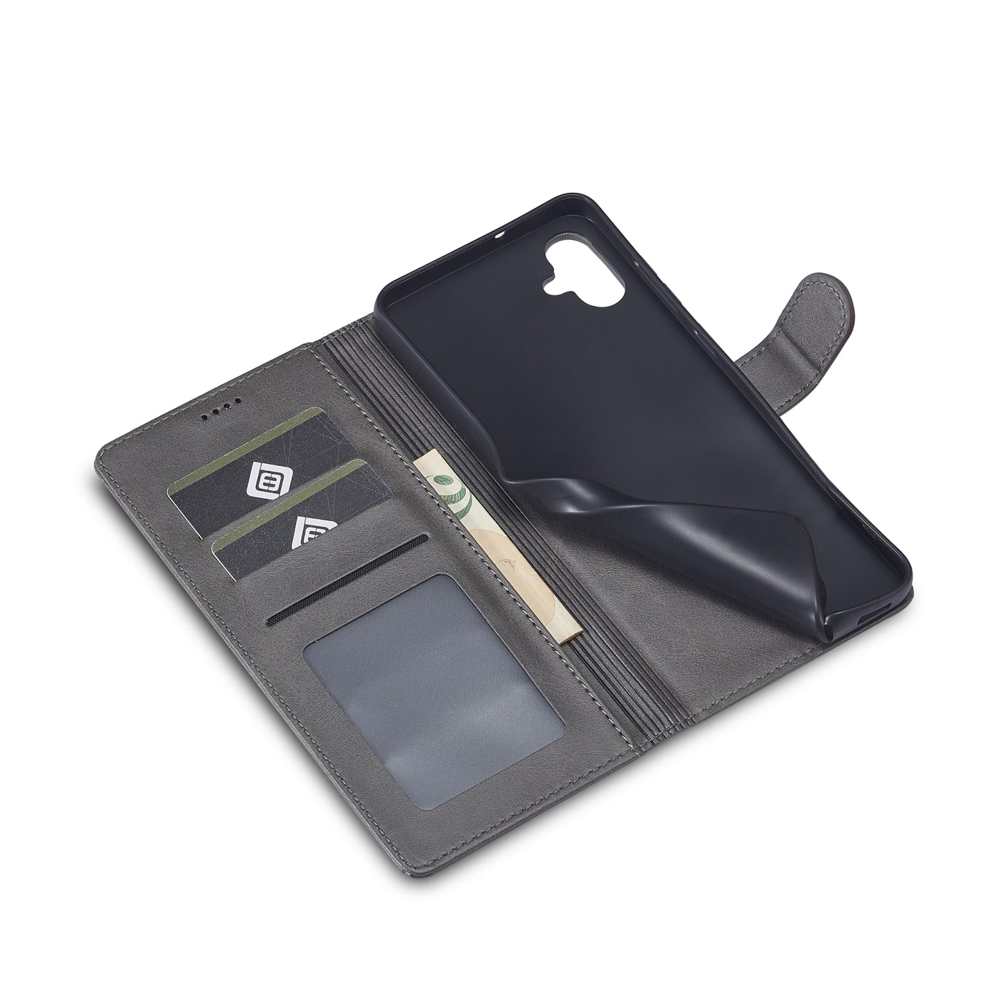For Samsung Galaxy A05 Calf Texture Leather Case – Elegant & Durable Protection