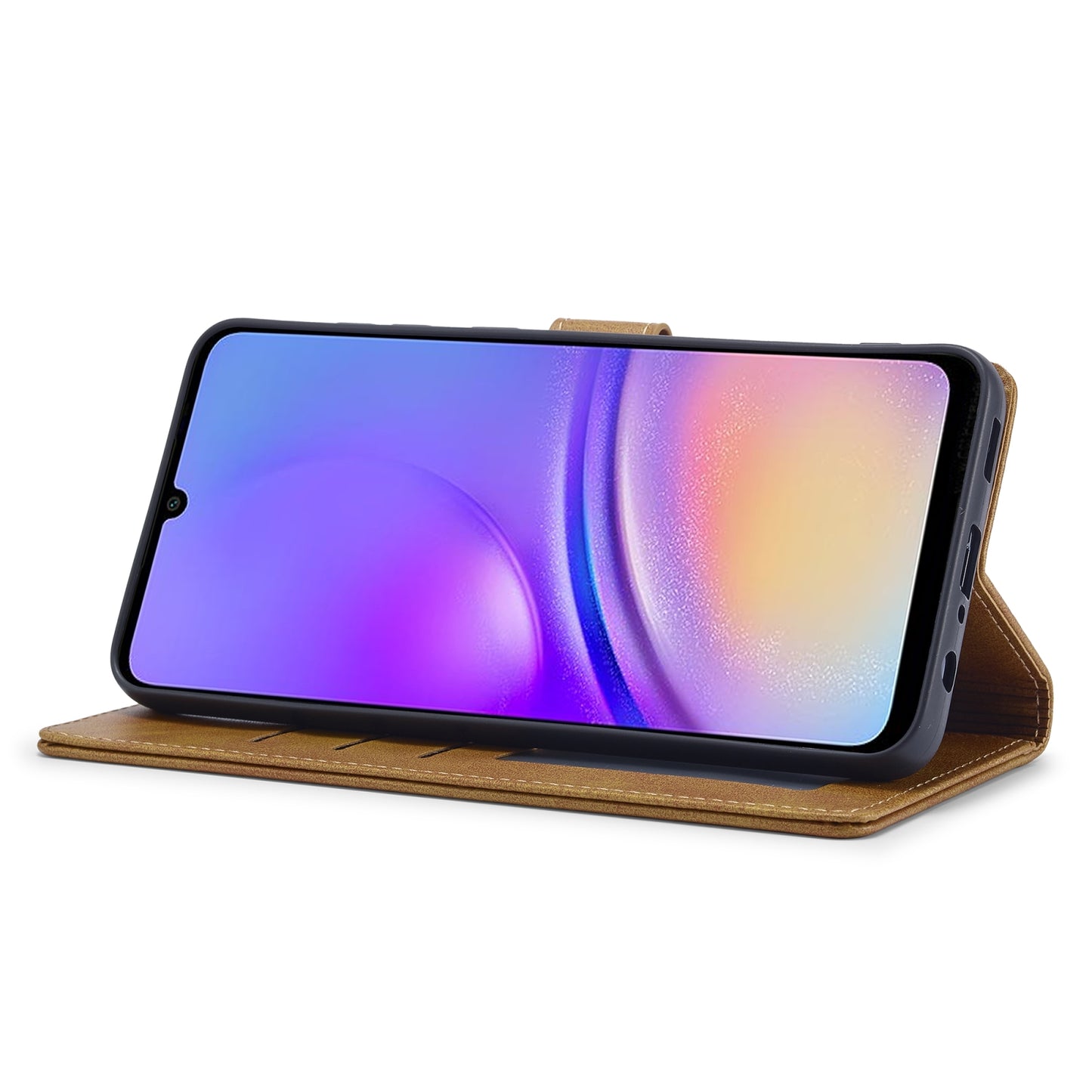 For Samsung Galaxy A05 Calf Texture Leather Case – Elegant & Durable Protection