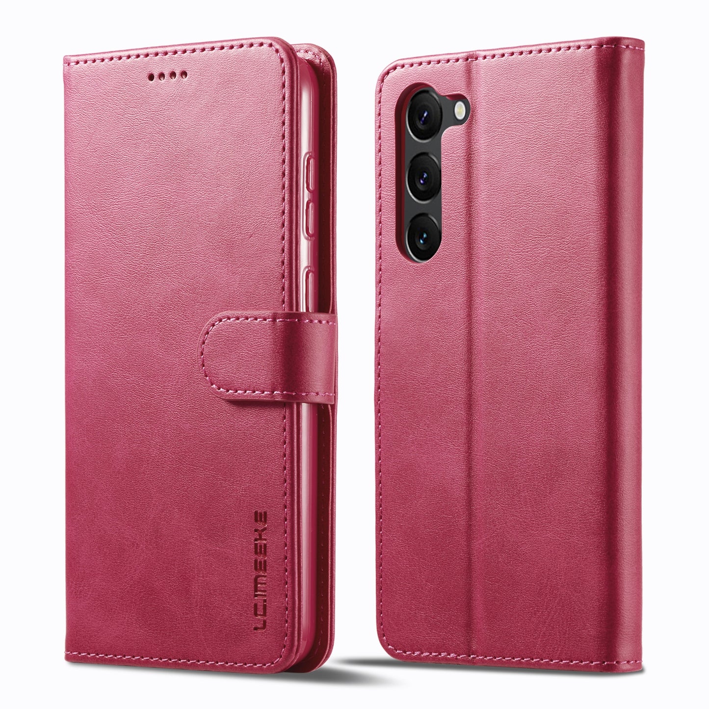 For Samsung Galaxy S24 5G Calf Texture Leather Case – Elegant & Durable Protection