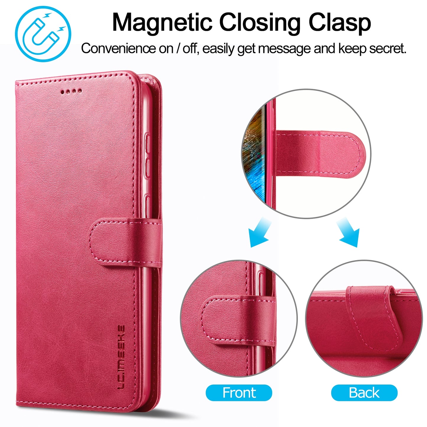 For Samsung Galaxy S24 5G Calf Texture Leather Case – Elegant & Durable Protection