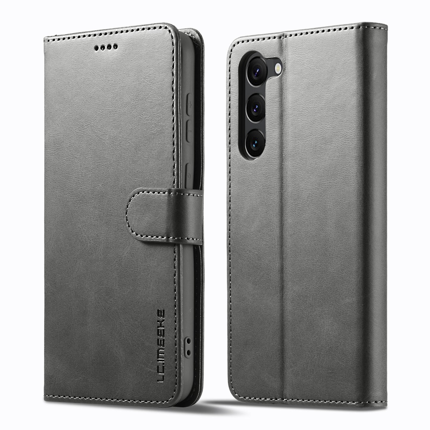 Samsung Galaxy S24+ 5G Calf Texture Leather Case - Elegant & Durable Protection