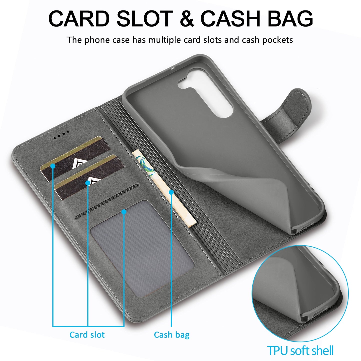 Samsung Galaxy S24+ 5G Calf Texture Leather Case - Elegant & Durable Protection