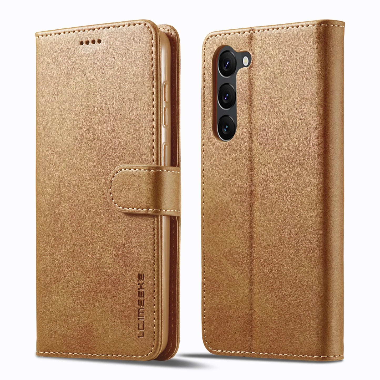 Samsung Galaxy S24+ 5G Calf Texture Leather Case - Elegant & Durable Protection