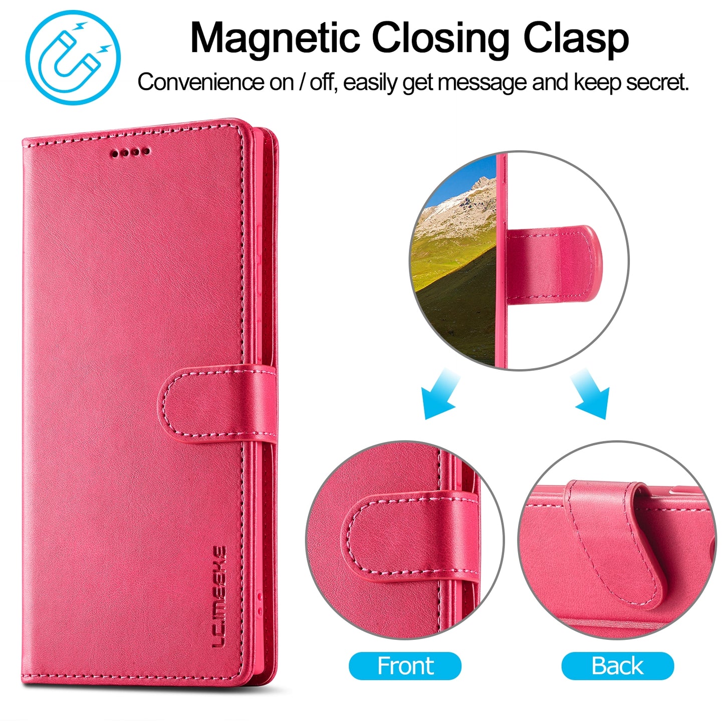 Samsung Galaxy S24 Ultra 5G Calf Texture Leather Case - Elegant & Durable Protection
