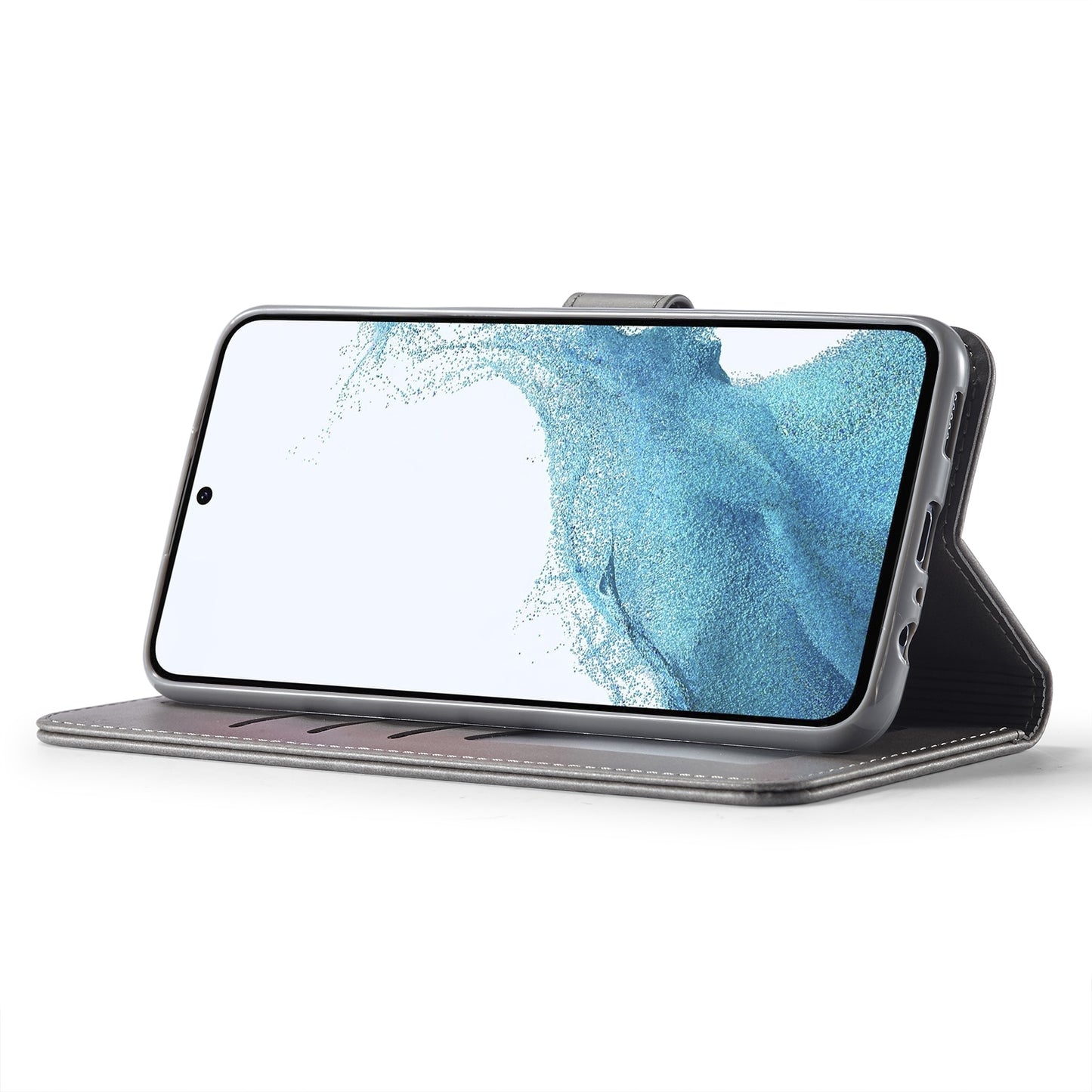 For Samsung Galaxy A35 5G Calf Texture Leather Case – Elegant & Durable Protection