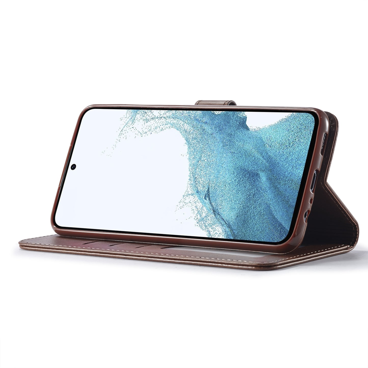 For Samsung Galaxy A35 5G Calf Texture Leather Case – Elegant & Durable Protection