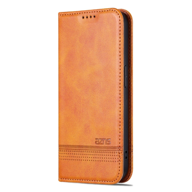 iPhone 15 Pro Max Leather Wallet Case with Card Holder & Magnetic Closure