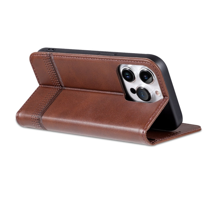 iPhone 15 Pro Max Leather Wallet Case with Card Holder & Magnetic Closure