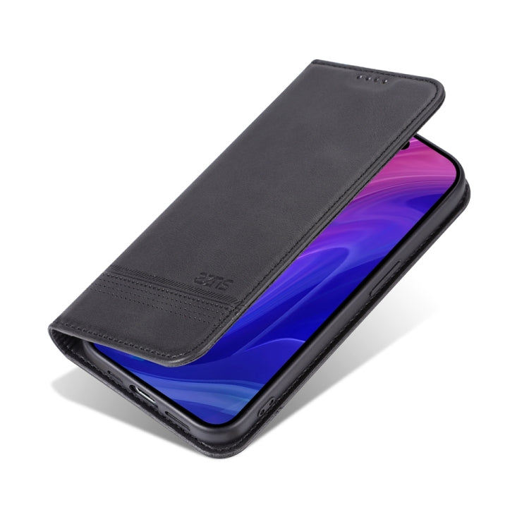 iPhone 15 Pro Max Leather Wallet Case with Card Holder & Magnetic Closure