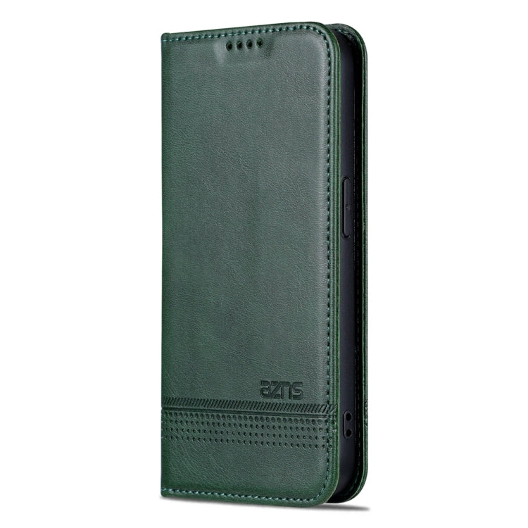 iPhone 15 Pro Leather Wallet Case with Card Holder & Magnetic Closure