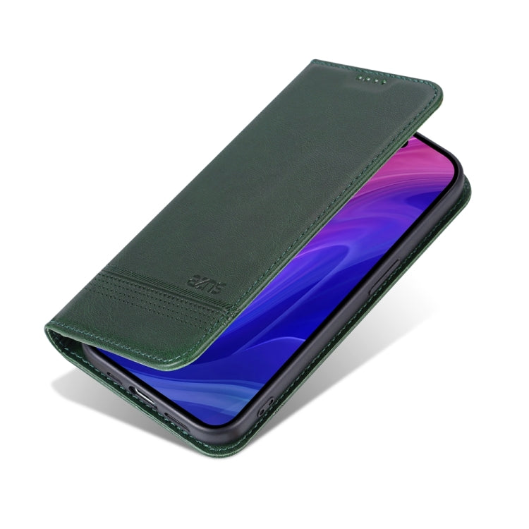 iPhone 15 Pro Leather Wallet Case with Card Holder & Magnetic Closure