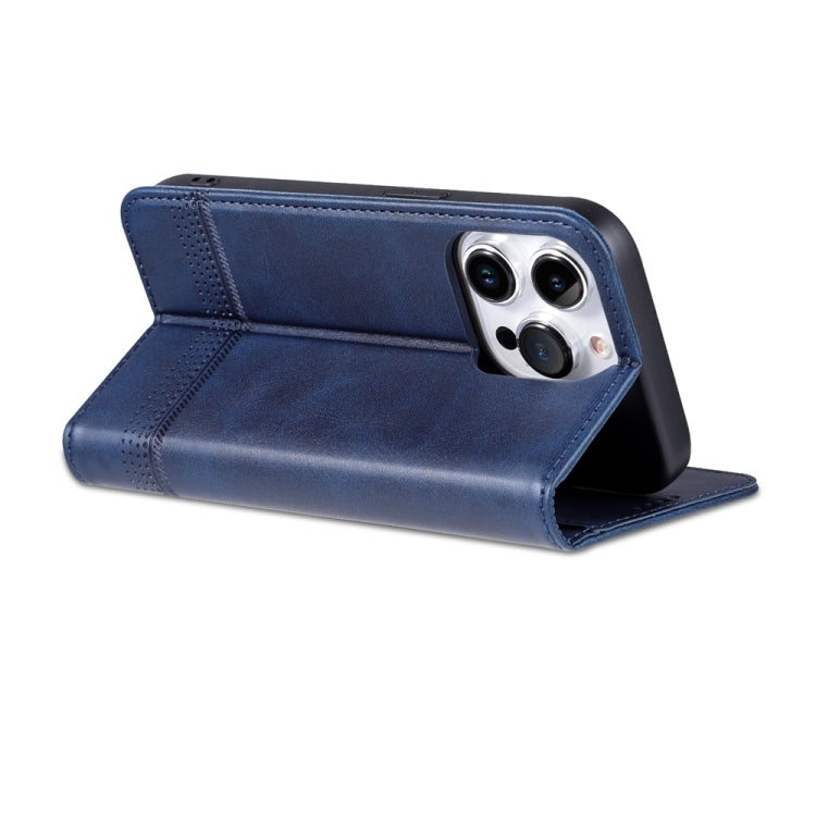 iPhone 15 Pro Leather Wallet Case with Card Holder & Magnetic Closure