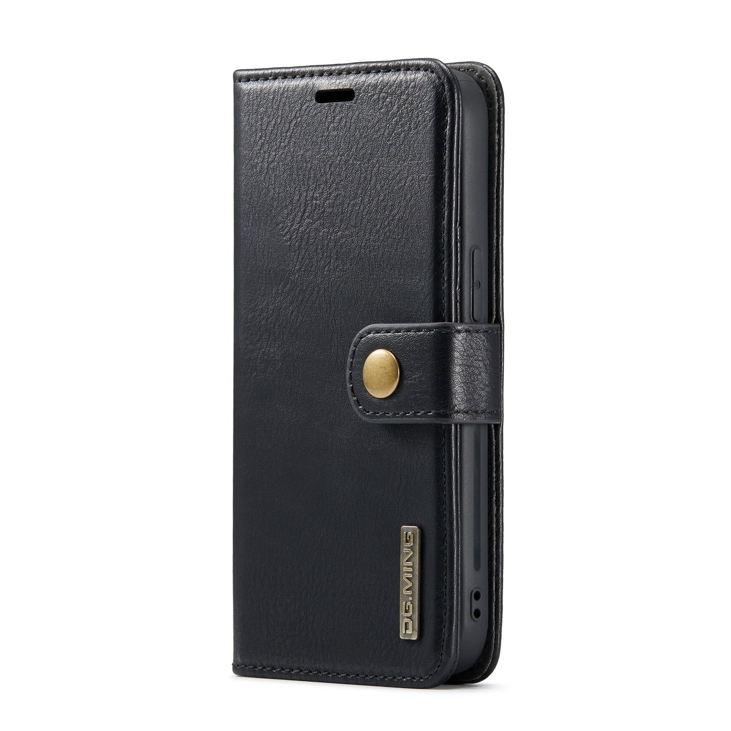 For iPhone 15 Pro Leather Wallet Case - Detachable & Magnetic - Card Slots