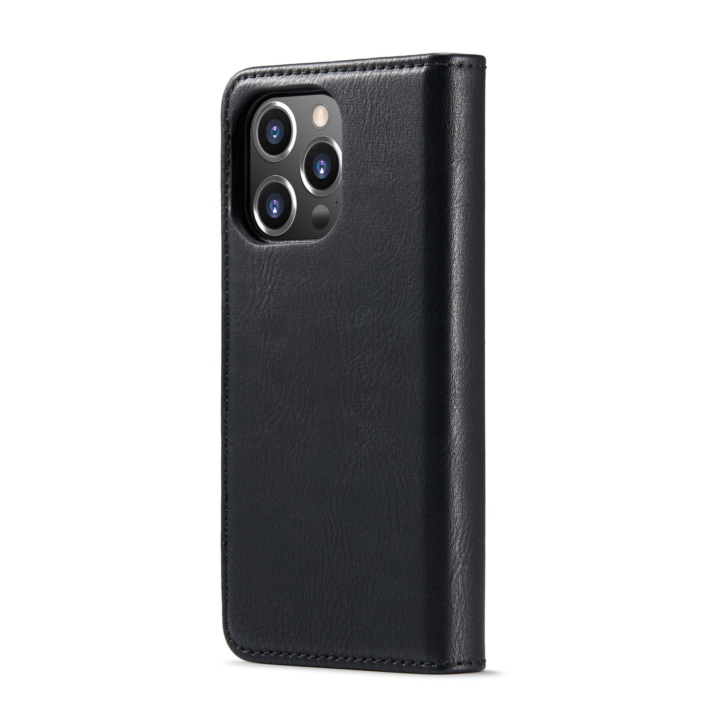 For iPhone 15 Pro Leather Wallet Case - Detachable & Magnetic - Card Slots