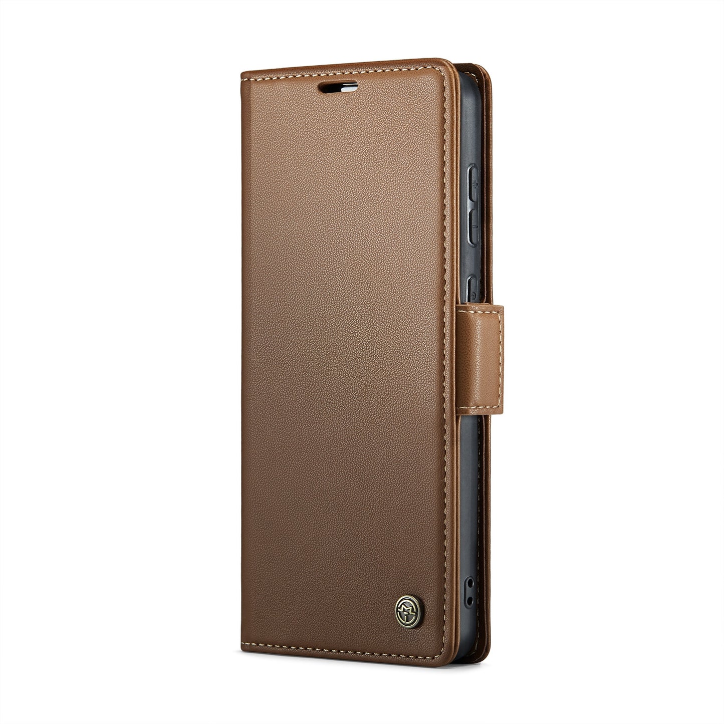For Huawei Mate 60 RFID Leather Case - Litchi Texture with Butterfly Buckle, Wallet & Stand