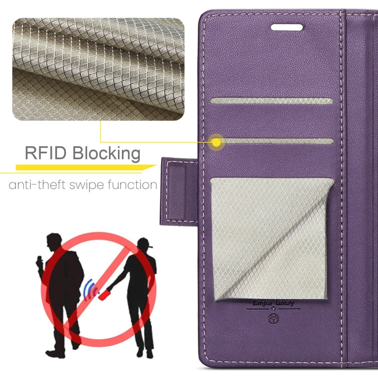 For Huawei Mate 60 Pro/Pro+ RFID Leather Case - Litchi Texture with Butterfly Buckle, Wallet & Stand