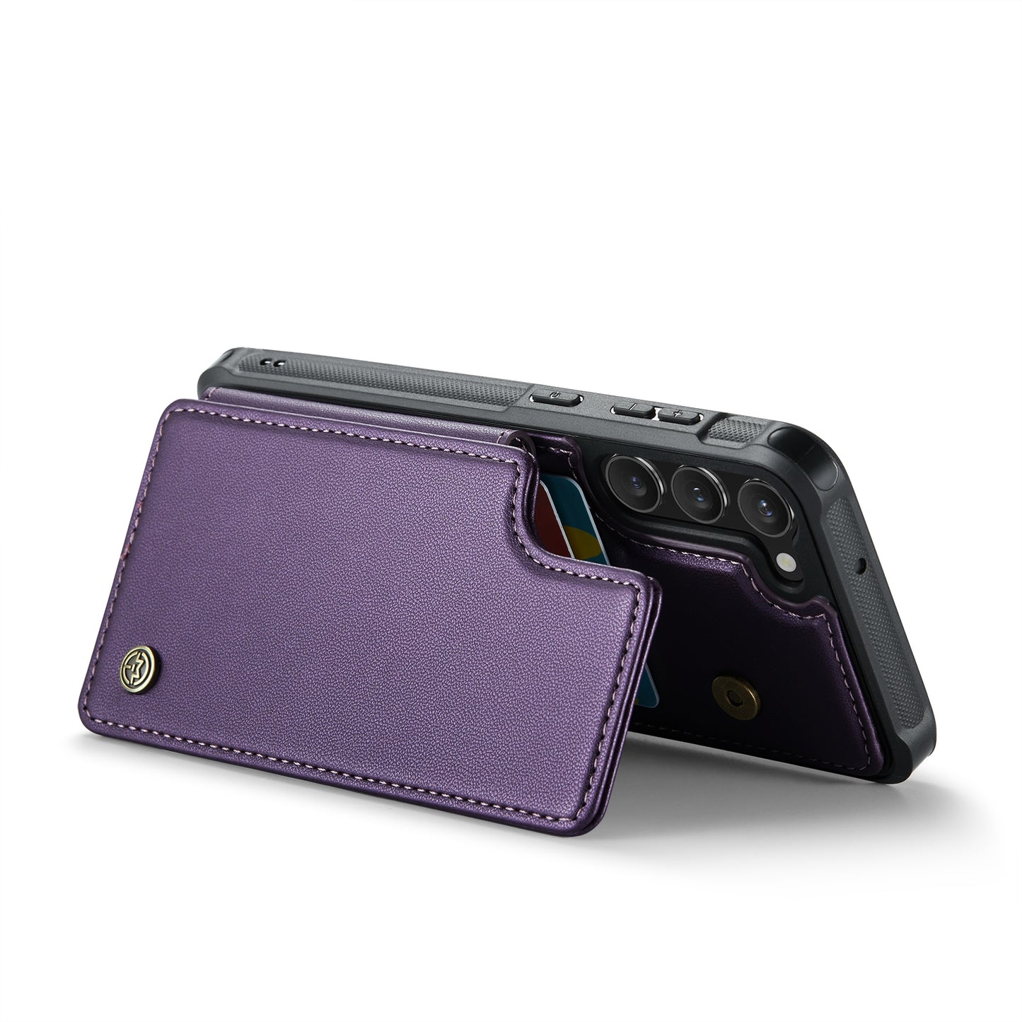 For Samsung Galaxy S23 5G CaseMe C22 Card Slots Holder RFID Anti-theft Phone Case