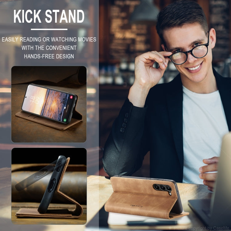 For Samsung Galaxy S24+ 5G Leather Wallet Case - Horizontal Flip, Card Slots, Premium Protection