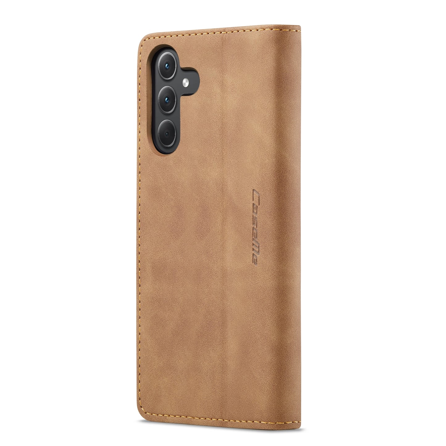 For Samsung Galaxy A35 5G Leather Wallet Case with Flip Stand and Card Slots - Elegant Design