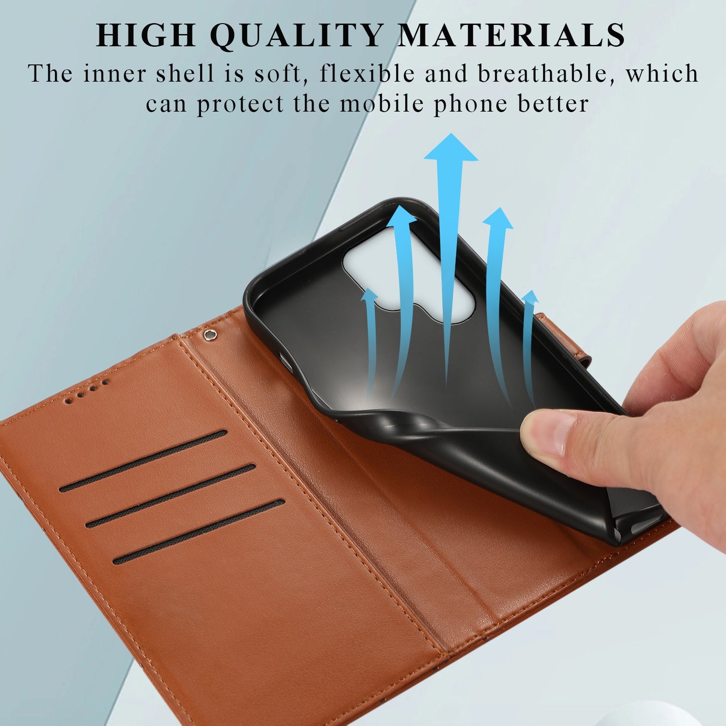 For Samsung Galaxy S22 Ultra 5G Genuine Leather Texture Embossed Line Phone Case with Card Wallet & Kickstand