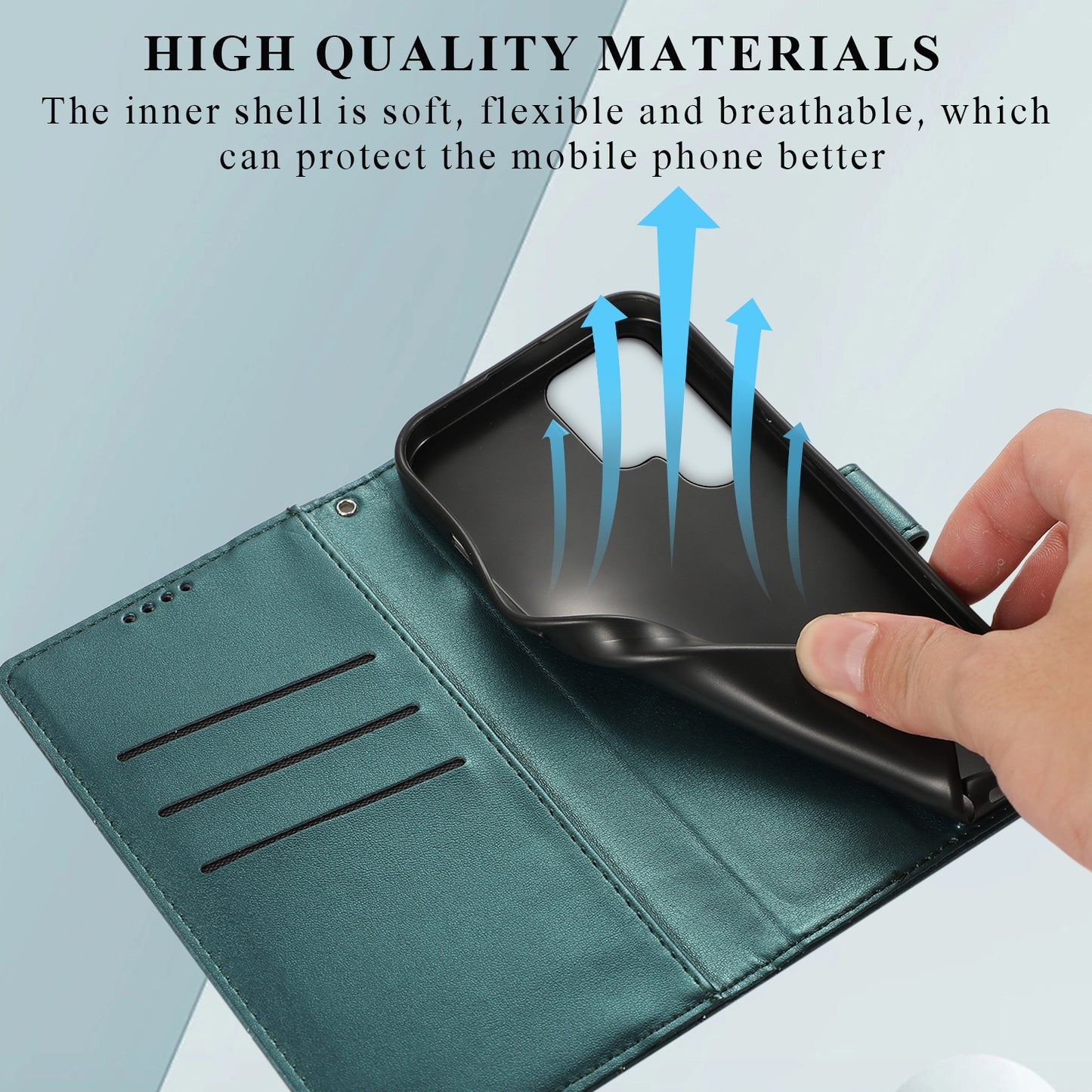 For Samsung Galaxy S22 Ultra 5G Genuine Leather Texture Embossed Line Phone Case with Card Wallet & Kickstand