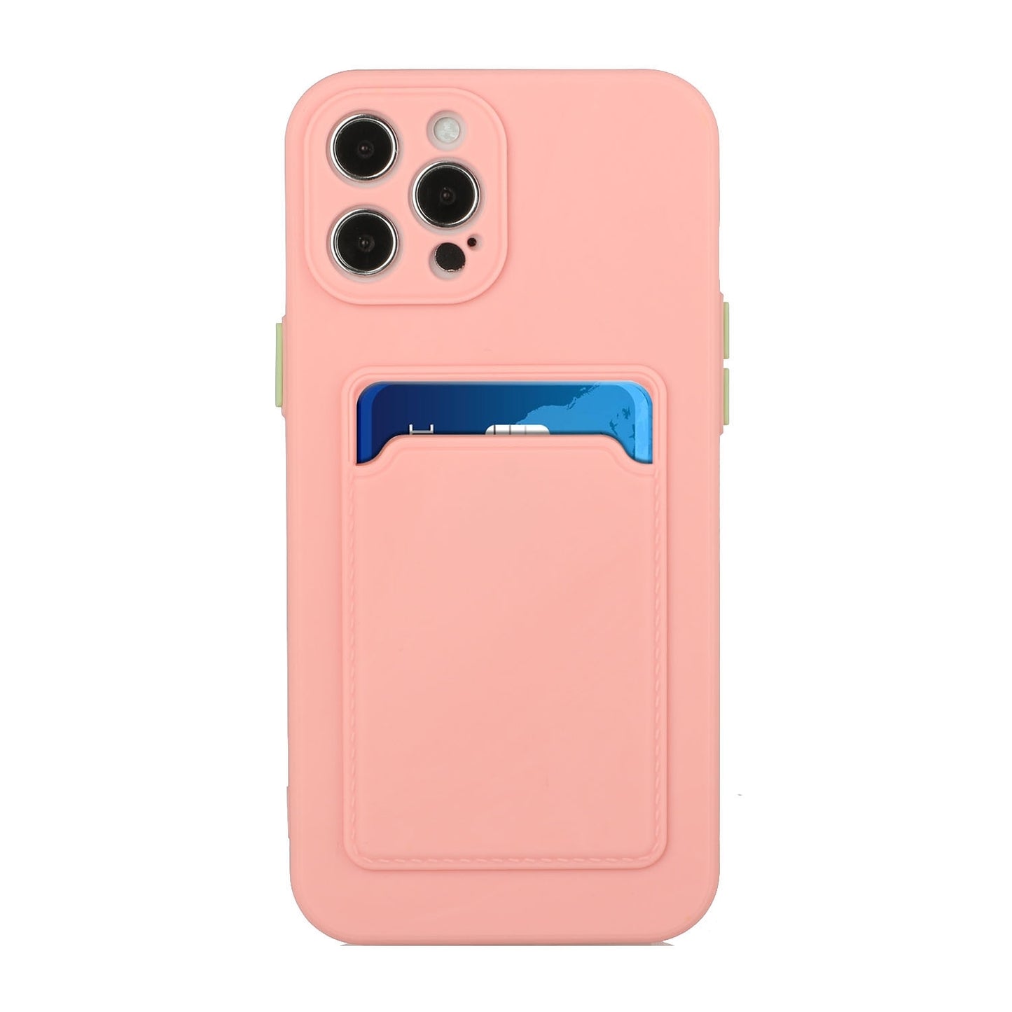 For Apple iPhone 15 Pro Max Shockproof TPU Case with Card Holder - Durable & Lightweight Design