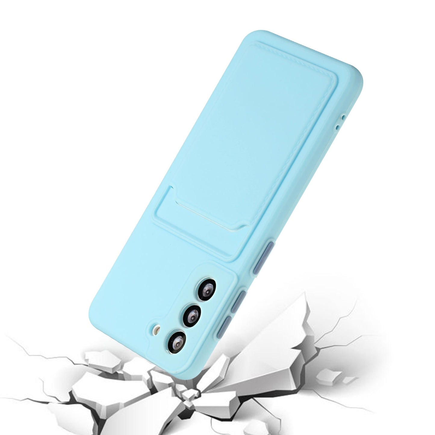 For Samsung Galaxy S23 5G Shockproof TPU Case with Card Holder - Durable & Lightweight Design