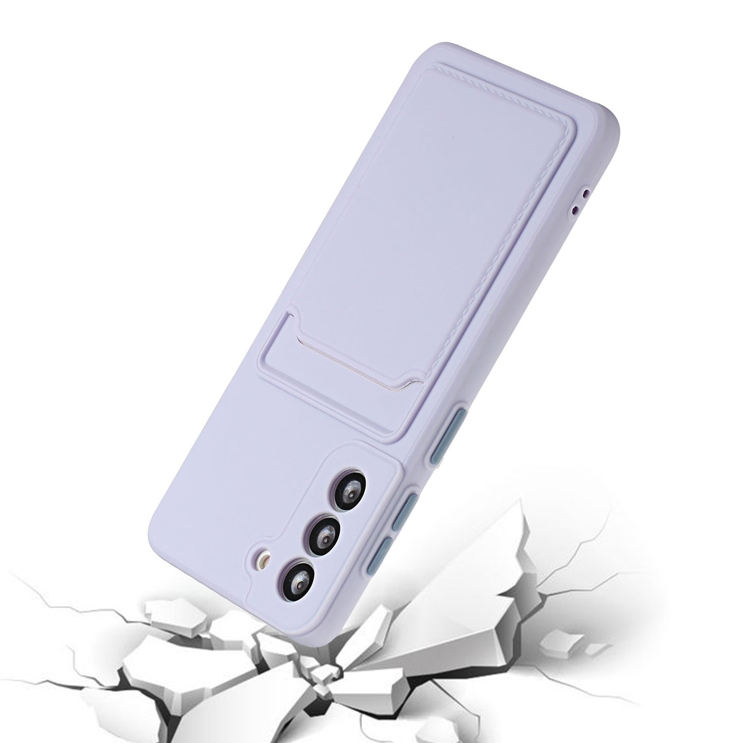 For Samsung Galaxy S23 5G Shockproof TPU Case with Card Holder - Durable & Lightweight Design