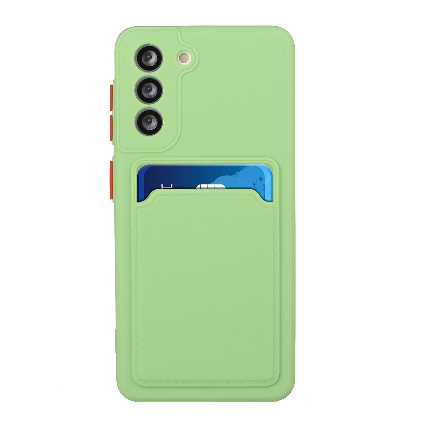 For Samsung Galaxy A15 Shockproof TPU Case with Card Holder - Durable & Lightweight Design