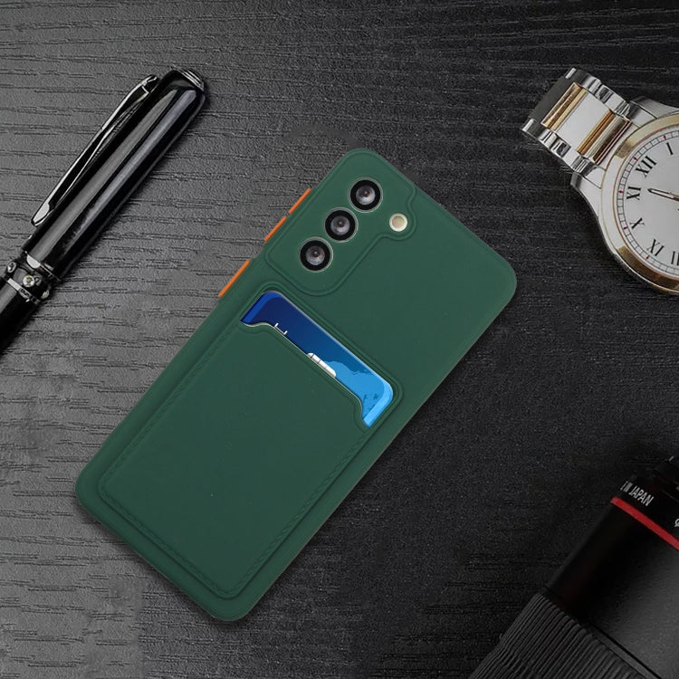 For Samsung Galaxy A55 Shockproof TPU Case with Card Holder - Durable & Lightweight Design