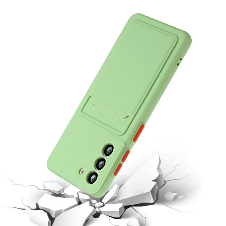 For Samsung Galaxy A55 Shockproof TPU Case with Card Holder - Durable & Lightweight Design