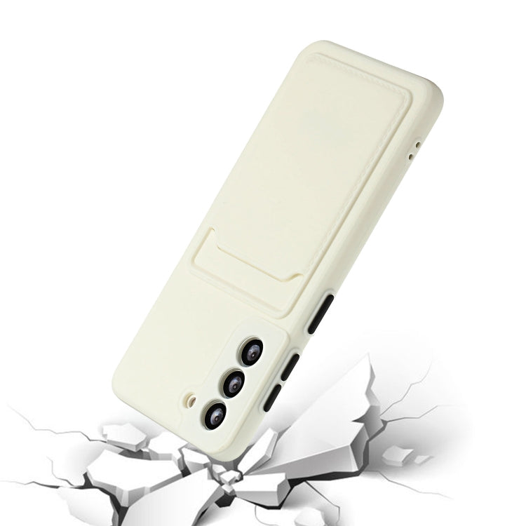 For Samsung Galaxy A55 Shockproof TPU Case with Card Holder - Durable & Lightweight Design