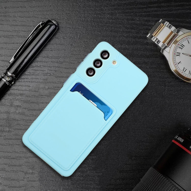 For Samsung Galaxy A55 Shockproof TPU Case with Card Holder - Durable & Lightweight Design
